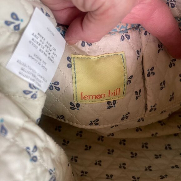 Lemon Hill Blue Paisley Shoulder Bag - Picture 4 of 10